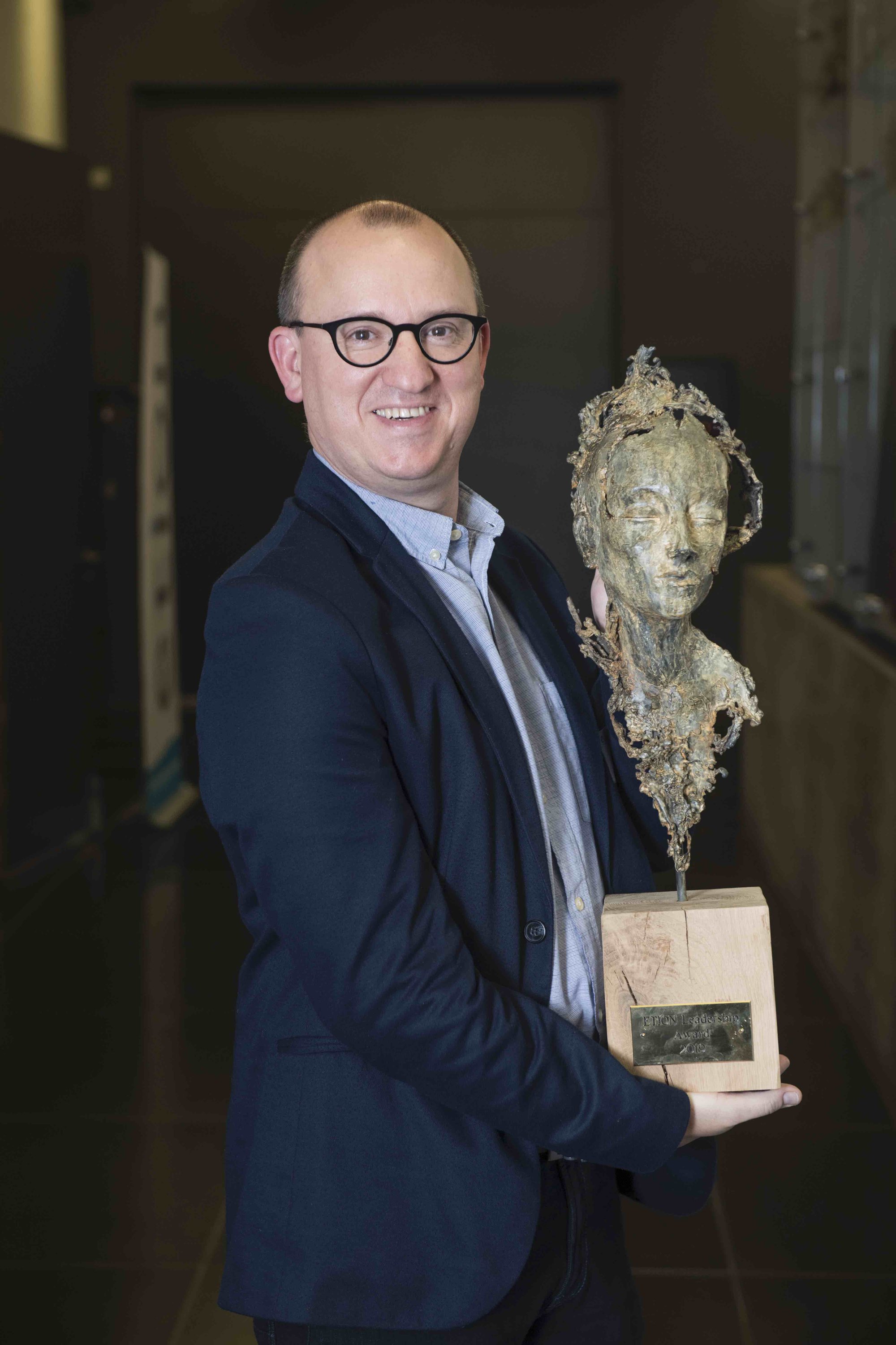 Toon Bossuyt wint Etion Leadership Award voor zijn geëngageerd leiderschap