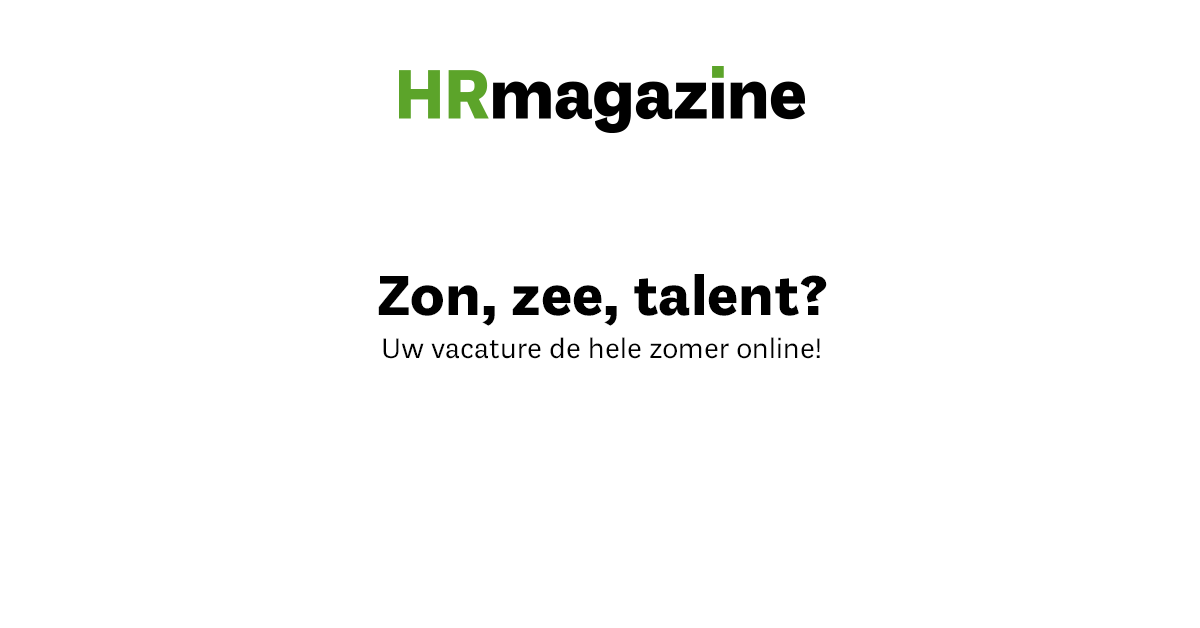Zomers HR talent zoeken en vinden